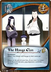 The Hyuga Clan - M-855 - Rare - 1st Edition - Foil