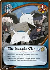 The Inuzuka Clan - M-861 - Rare - 1st Edition - Foil