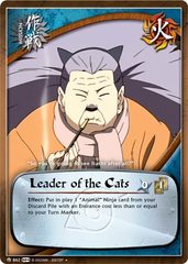 Leader of the Cats - M-862 - Uncommon - 1st Edition - Foil