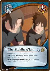 The Uchiha Clan - M-863 - Rare - 1st Edition - Foil