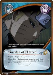 Burden of Hatred - M-869 - Common - 1st Edition - Foil