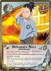 Shikamaru Nara (Childhood) - N-1359 - Common - 1st Edition - Foil