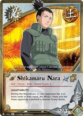 Shikamaru Nara - N-1363 - Rare - 1st Edition - Foil