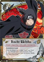 Itachi Uchiha - N-1381 - Rare - 1st Edition - Foil