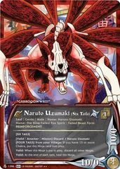 Naruto Uzumaki (Six Tails) - N-1396 - Rare - 1st Edition - Foil