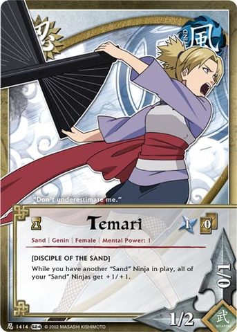 Temari - N-1414 - Common - 1st Edition - Foil