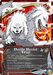 Double Headed Wolf - N-1379 - Rare - Unlimited Edition