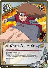 Choji Akimichi - N-1358 - Common - Unlimited Edition - Foil