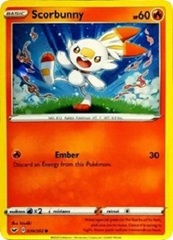 Scorbunny - 030/202 - Cosmos Holo - Collectors Chest Promo