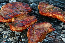 Barbeque goat