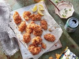 Potato Chip-Crusted Fried Oysters