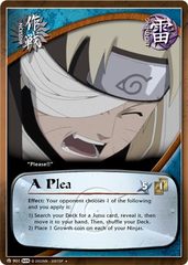 A Plea - M-901 - Uncommon - 1st Edition - Foil