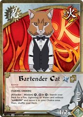 Bartender Cat - N-1436 - Common - 1st Edition - Foil