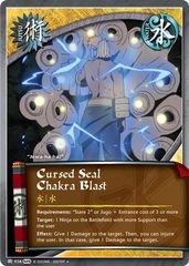 Cursed Seal Chakra Blast - J-938 - Uncommon - 1st Edition - Foil