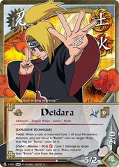 Deidara - N-1431 - Uncommon - 1st Edition - Foil