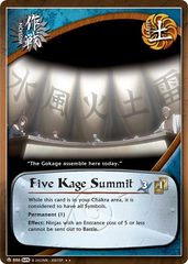 Five Kage Summit - M-886 - Rare - 1st Edition - Foil