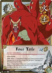 Four Tails - N-1447 - Rare - 1st Edition - Foil