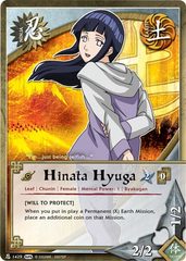 Hinata Hyuga - N-1429 - Starter - 1st Edition - Foil