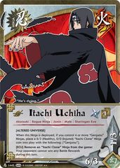 Itachi Uchiha - N-1445 - Rare - 1st Edition - Foil