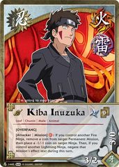 Kiba Inuzuka - N-1440 - Common - 1st Edition - Foil