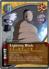 Lightning Blade - J-928 - Uncommon - 1st Edition - Foil