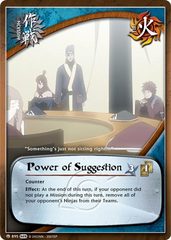 Power of Suggestion - M-895 - Common - 1st Edition - Foil