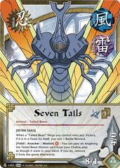 Seven Tails - N-1483 - Rare - 1st Edition - Foil