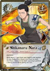 Shikamaru Nara - N-1425 - Common - 1st Edition - Foil