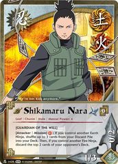 Shikamaru Nara - N-1428 - Starter - 1st Edition - Foil