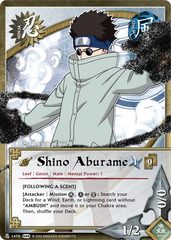 Shino Aburame - N-1476 - Common - 1st Edition - Foil