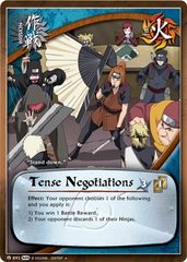 Tense Negotiations - M-893 - Uncommon - 1st Edition - Foil