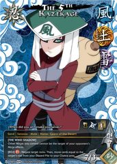 The 5th Kazekage - N-1485 - Super Rare - Unlimited Edition - Foil