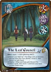 The Leaf Council - M-892 - Super Rare - Unlimited Edition - Foil