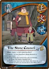 The Stone Council - M-885 - Super Rare - Unlimited Edition - Foil