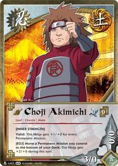 Choji Akimichi - N-1427 - Starter - Unlimited Edition - Foil