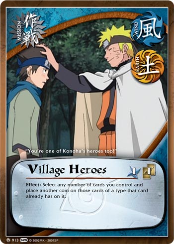 Village Heroes - M-913 - Common - Unlimited Edition - Foil