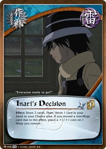 Inaris Decision - M-928 - Rare - Unlimited Edition