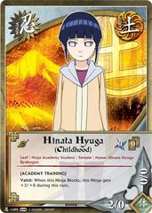 Hinata Hyuga (Childhood) - N-1489 - Common - Unlimited Edition