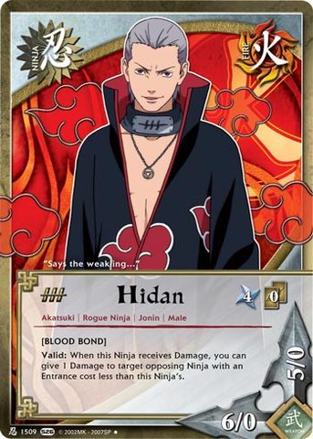 Hidan - N-1509 - Uncommon - Unlimited Edition