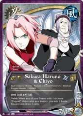 Sakura Haruno & Chiyo - N-1549 - Rare - Unlimited Edition