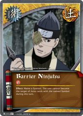 Barrier Ninjutsu - J-973 - Uncommon - Unlimited Edition