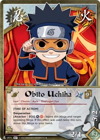 Obito Uchiha - N-1571 - Uncommon - Unlimited Edition