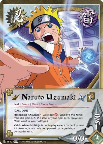Naruto Uzumaki - N-1580 - Common - Unlimited Edition