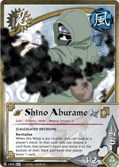 Shino Aburame - N-1609 - Uncommon - Unlimited Edition