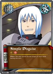 Simple Disguise - J-992 - Common - Unlimited Edition - Foil