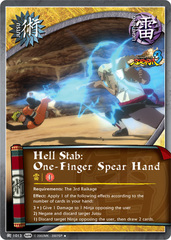 Hell Stab: One-Finger Spear Hand - J-1013 - Uncommon - Unlimited Edition