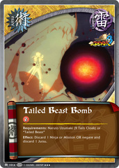 Tailed Beast Bomb - J-1014 - Super Rare - Unlimited Edition - Foil