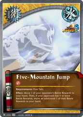Five-Mountain Jump - J-1018 - Uncommon - Unlimited Edition