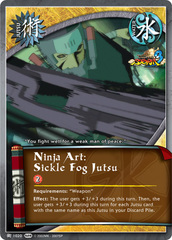 Ninja Art: Sickle Fog Jutsu - J-1020 - Common - Unlimited Edition