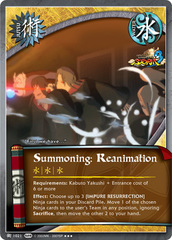 Summoning: Reanimation - J-1021 - Super Rare - Unlimited Edition - Foil